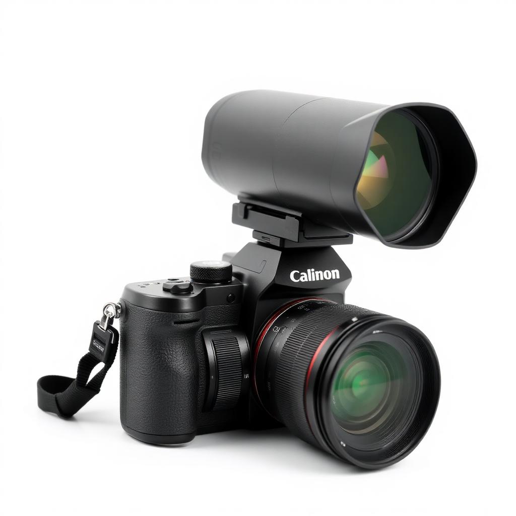 Caméra photo reflex + objectif